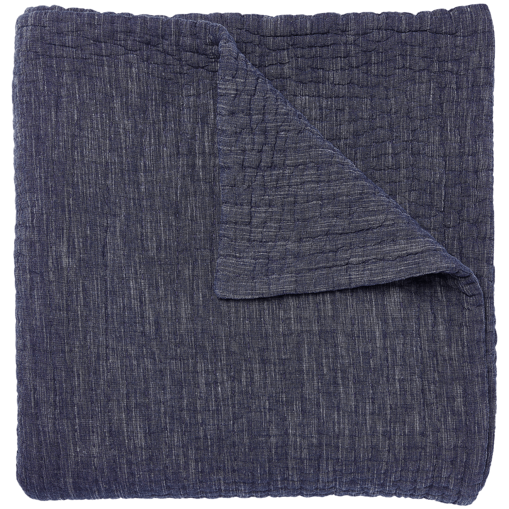 Vivada Ink Quilted Euro Sham by John Robshaw
