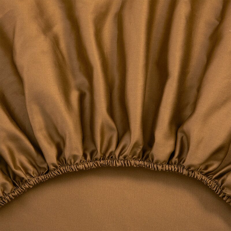 Triomphe Bronze Euro Shams Bedding by Yves Delorme