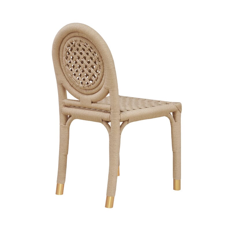 Gentry Natural Rattan Dining Chair by Worlds Away