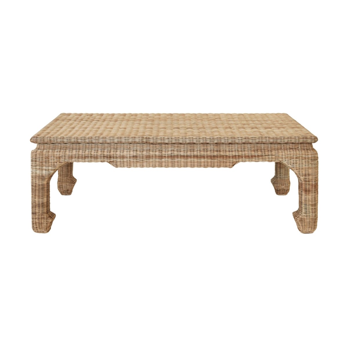 Guinevere Rattan Coffee Table by Worlds Away