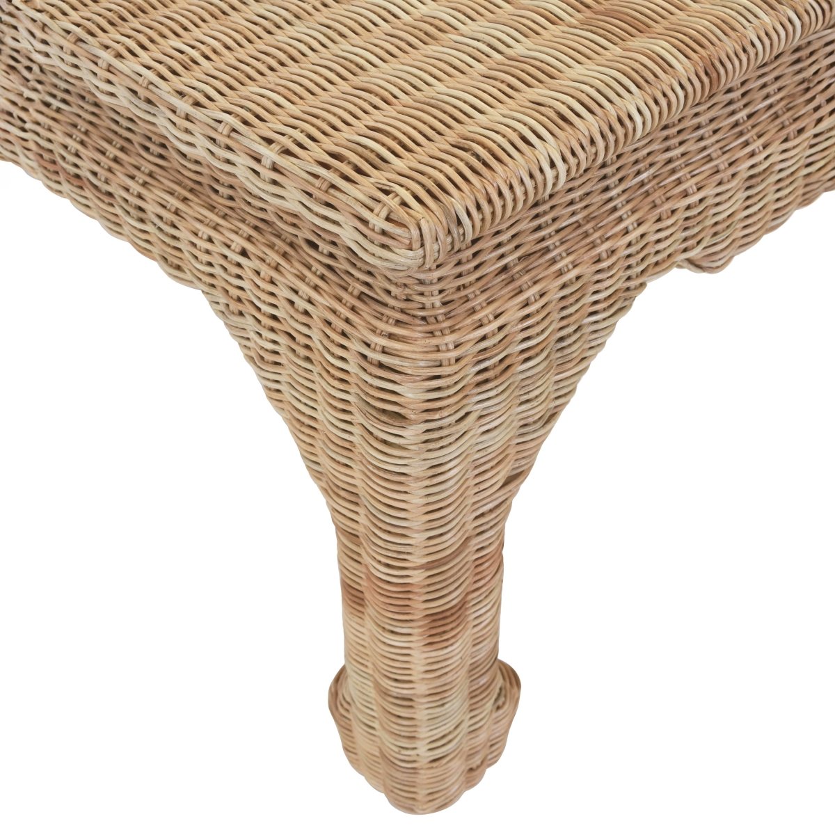 Guinevere Rattan Coffee Table by Worlds Away