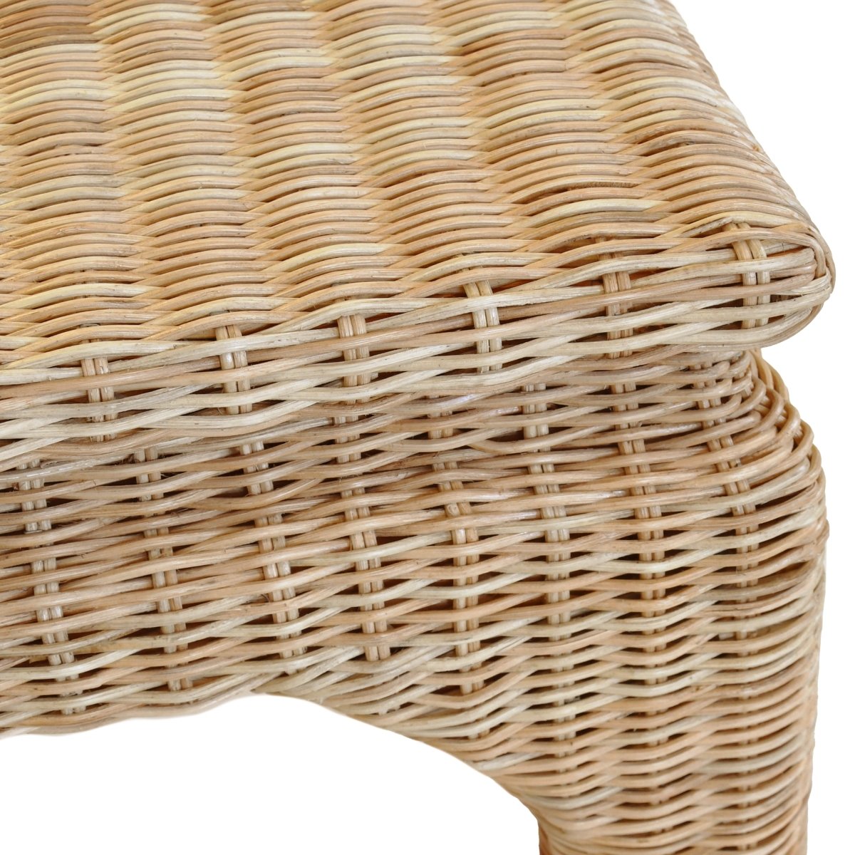 Guinevere Rattan Coffee Table by Worlds Away