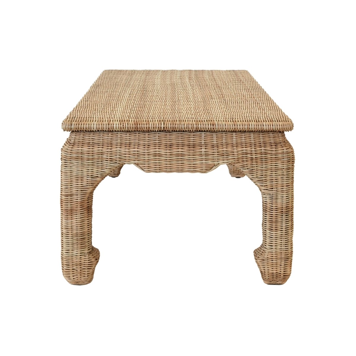 Guinevere Rattan Coffee Table by Worlds Away