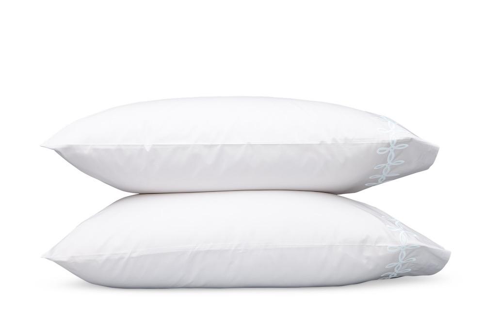 Gordian Knot Blue Bedding by Matouk