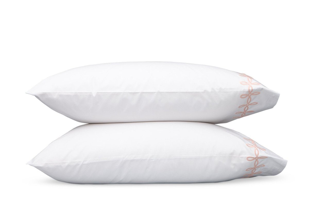 Gordian Knot Blush Bedding by Matouk