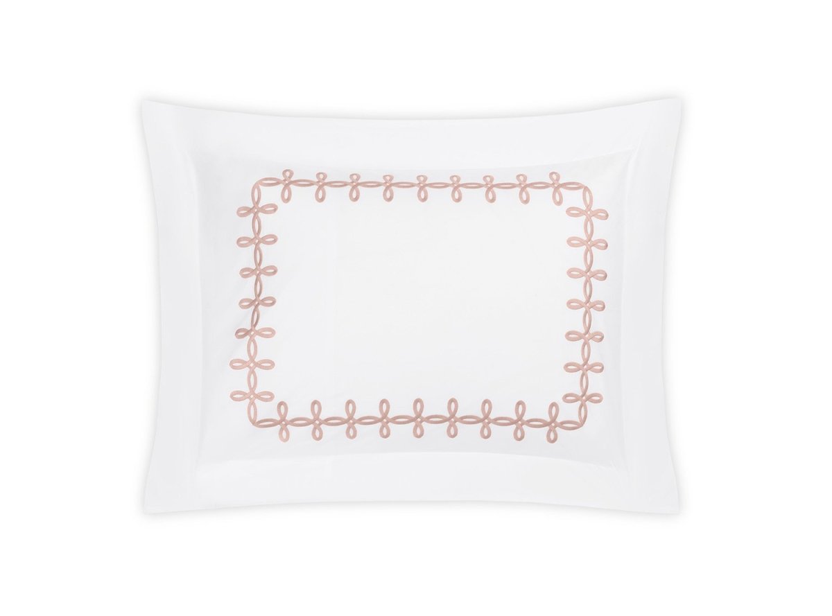 Gordian Knot Blush Bedding by Matouk