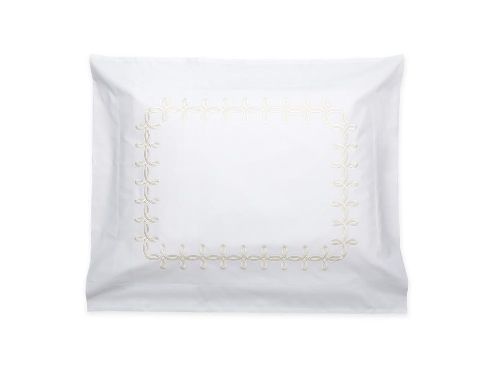 Gordian Knot Cream Bedding by Matouk