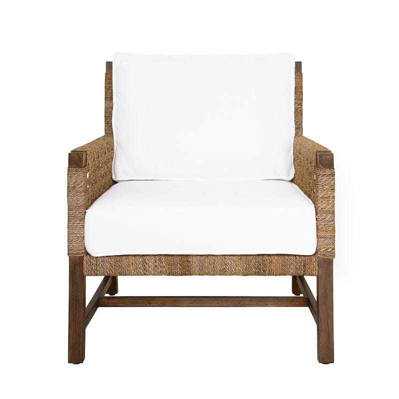 Harmon Seagrass Club Chair by Worlds Away