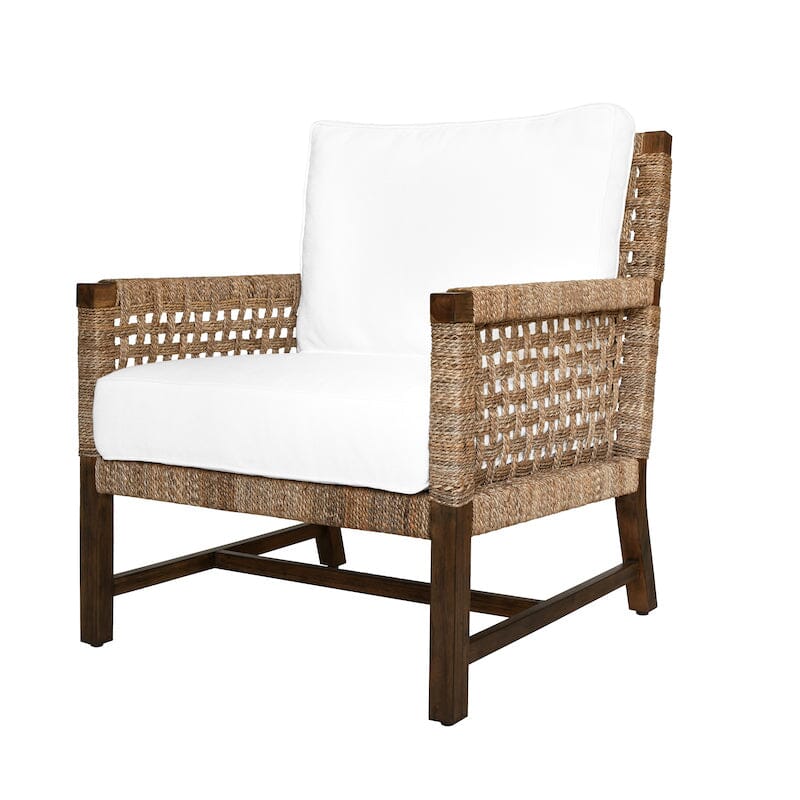 Harmon Seagrass Club Chair by Worlds Away