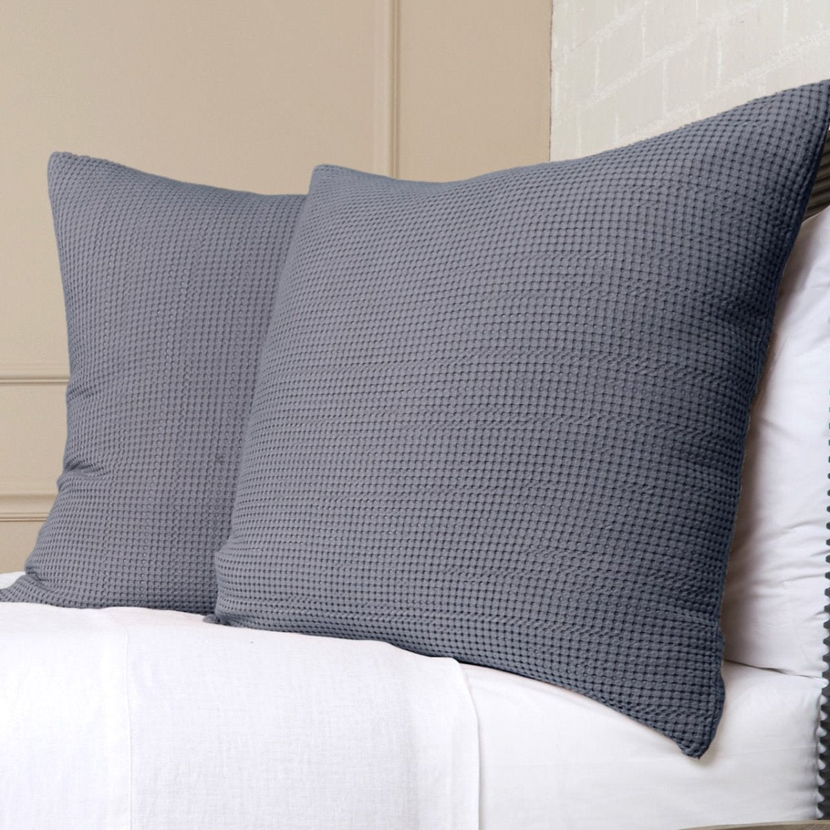 Balboa Midnight Waffle Blankets by Pom Pom at Home