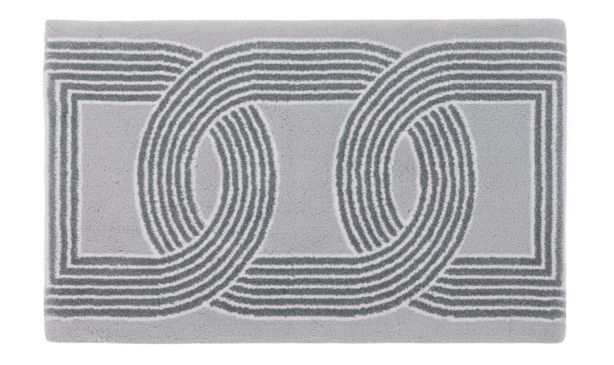 Deauville Small Silver 900 Bath Rug by Abyss Habidecor | Limited Edition