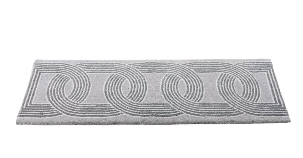 Deauville Long Runner Silver 900 Bath Rug by Abyss Habidecor | Limited Edition