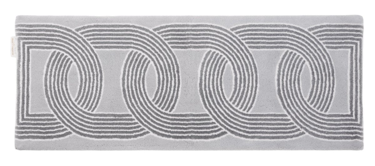 Deauville Long Runner Silver 900 Bath Rug by Abyss Habidecor | Limited Edition