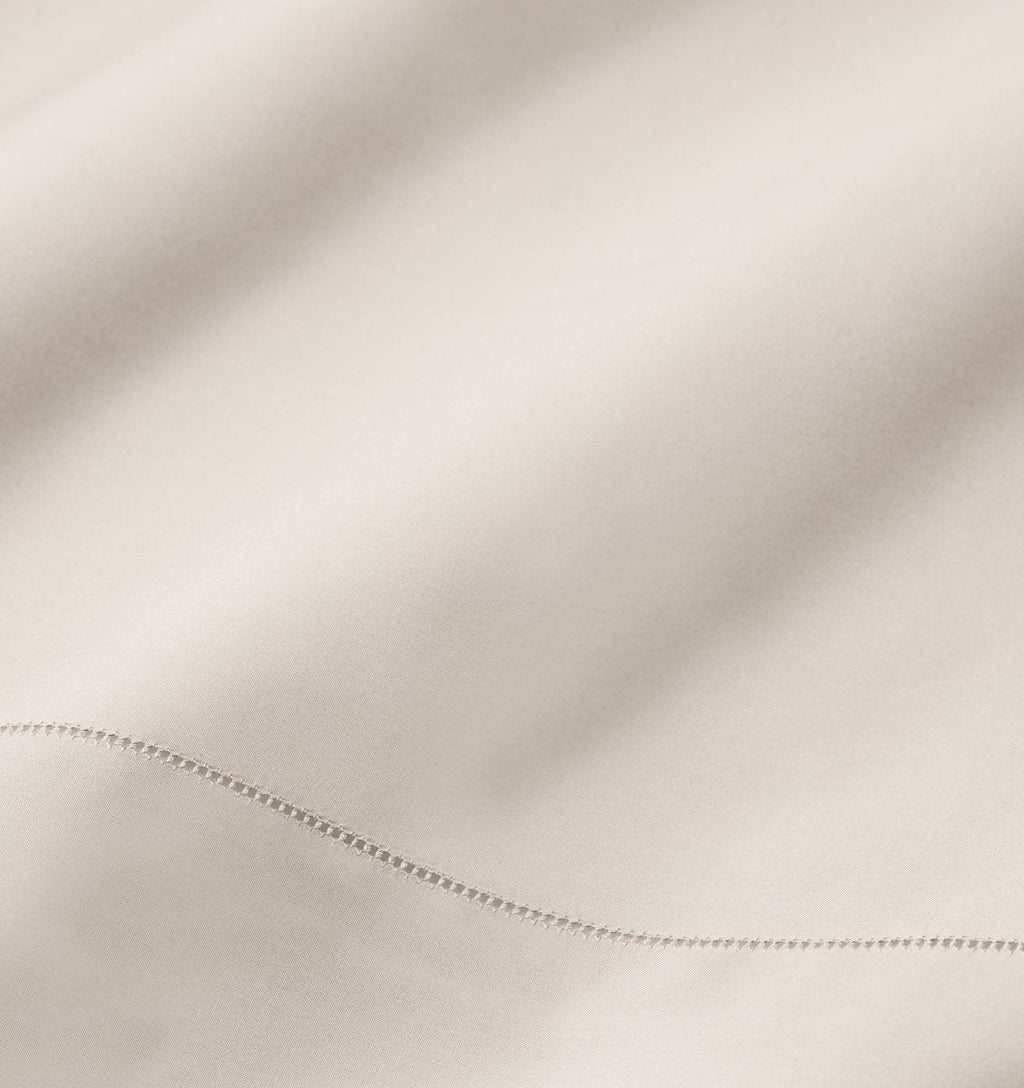 Celeste Percale Bedding in Bone by Sferra