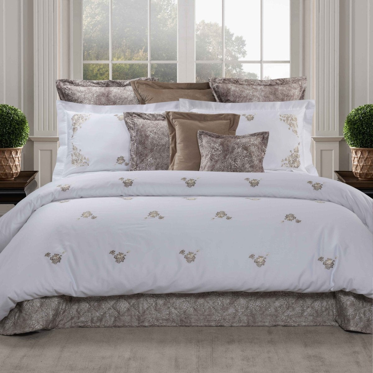 Ibla Embroidery Bedding by Dea Linens