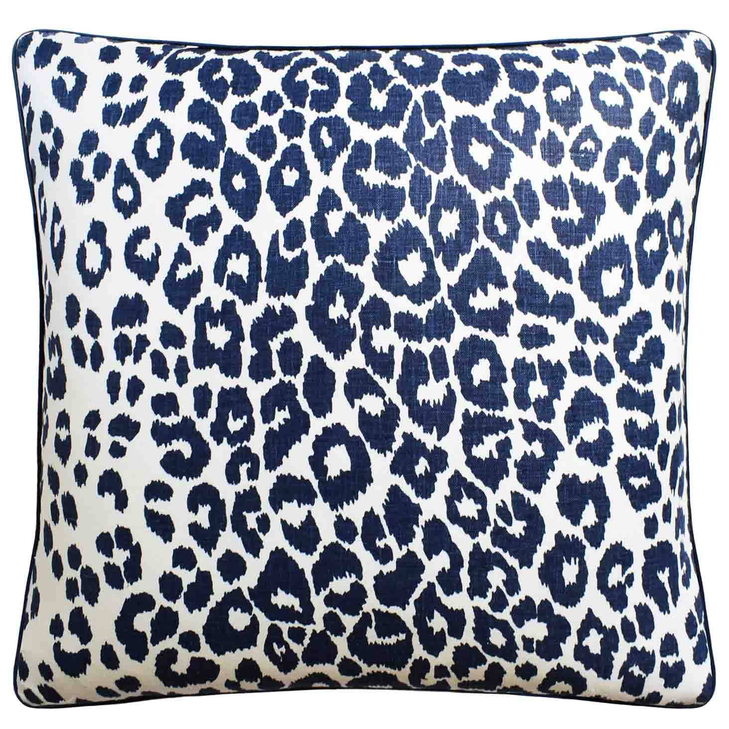 Iconic Leopard Ink Decorative Pillow Ryan Studio
