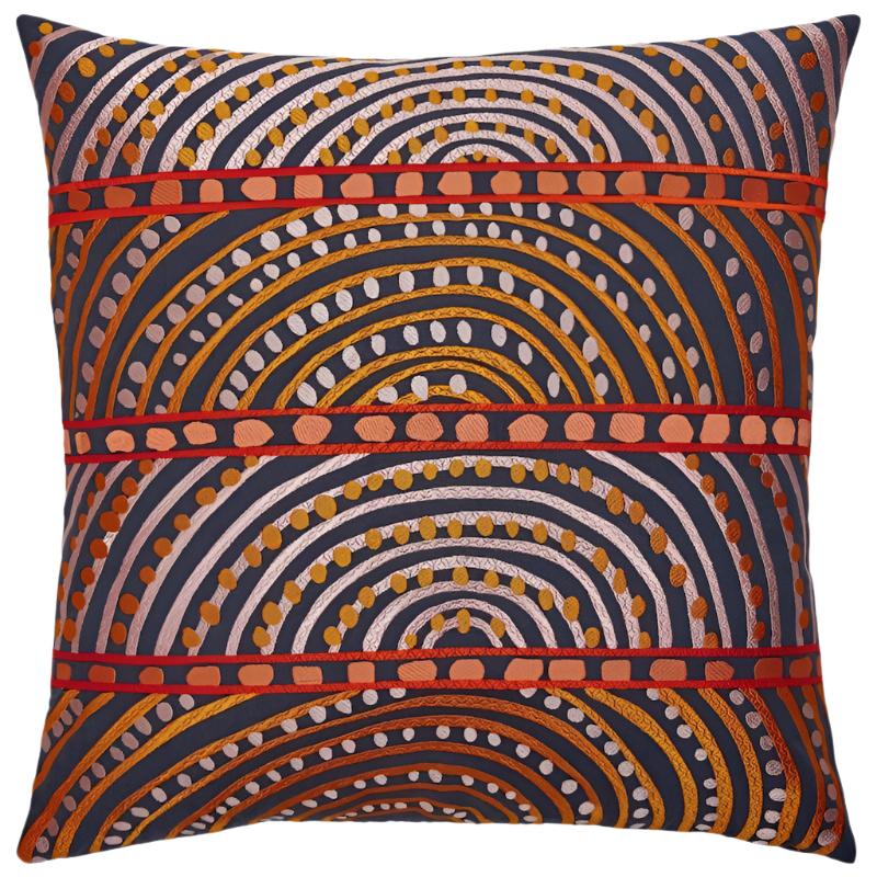 Himmat Throw Pillow Cover by John Robshaw