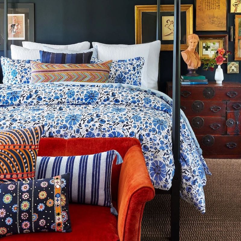 Himmat Throw Pillow Cover by John Robshaw