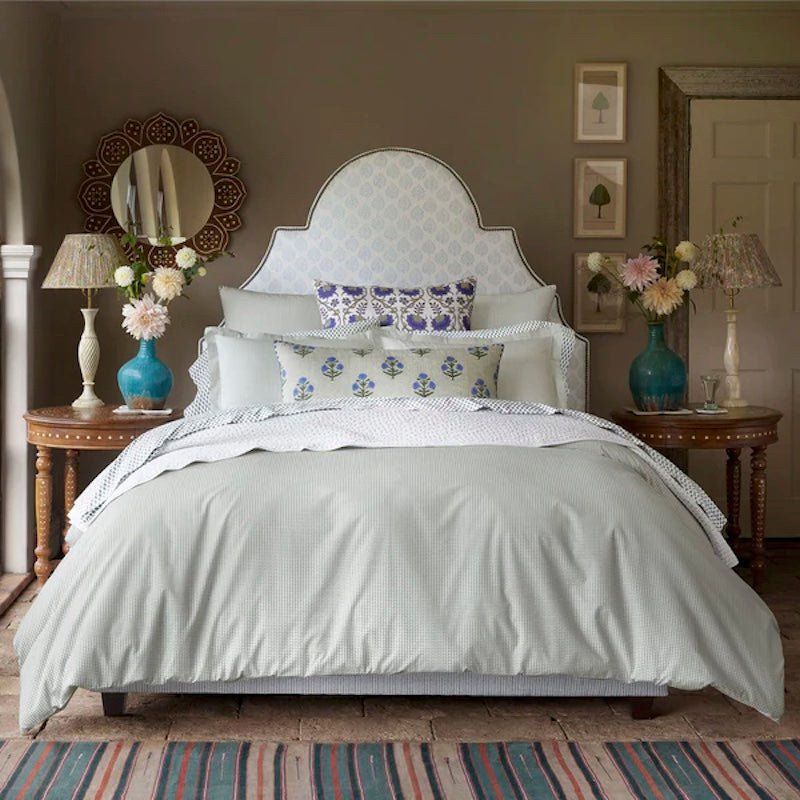Cinde Sage Organic Duvet Covers by John Robshaw