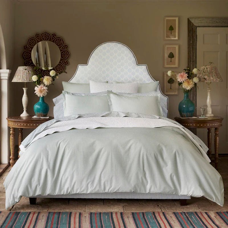 Cinde Sage Organic Duvet Covers by John Robshaw