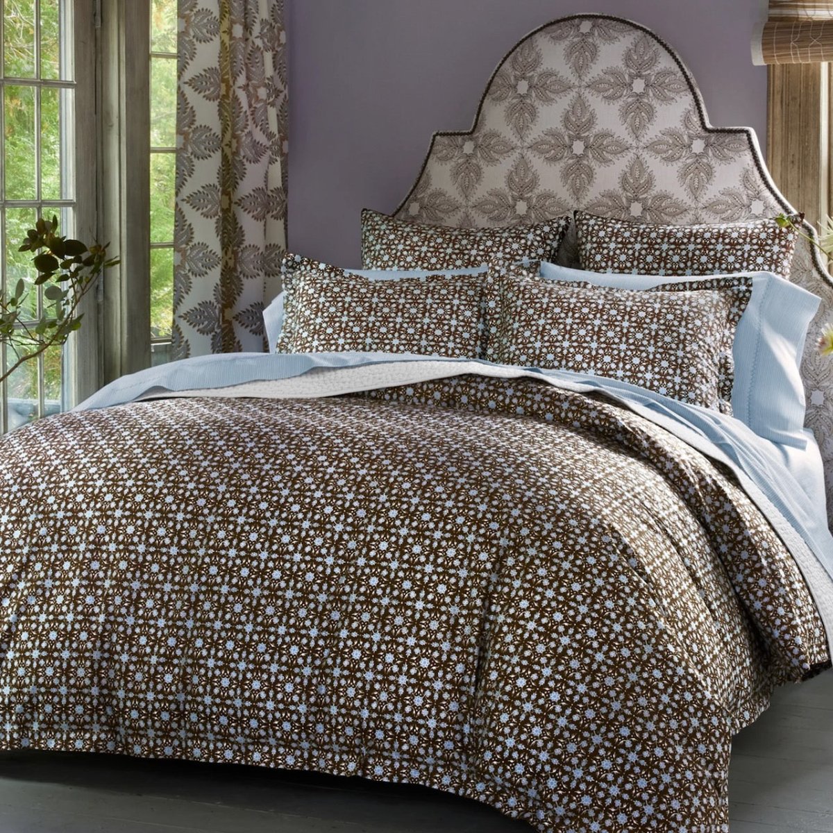 Kaarik Coffee Organic Duvet Covers by John Robshaw