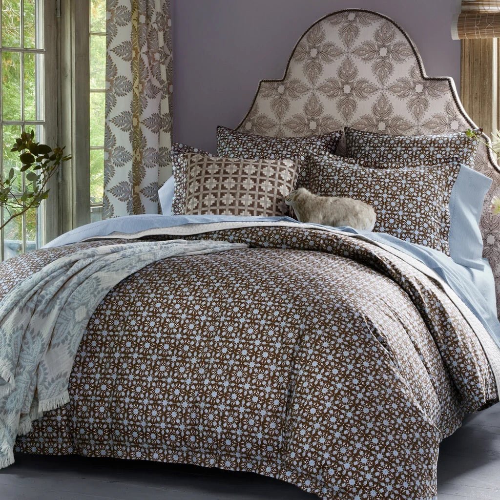 Kaarik Coffee Organic Duvet Covers by John Robshaw