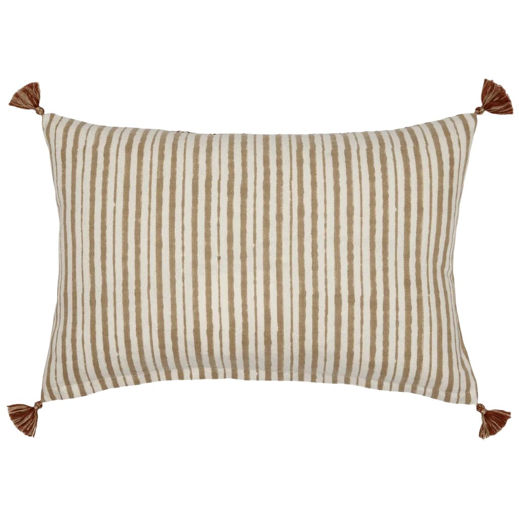 Bhuv Sand Lumbar Pillow by John Robshaw