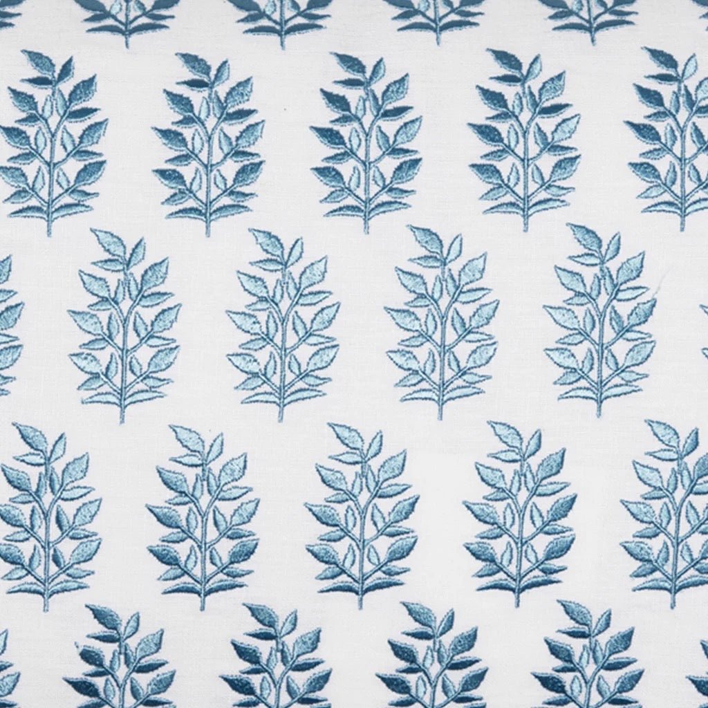 Jivan Light Indigo Lumbar Pillow by John Robshaw