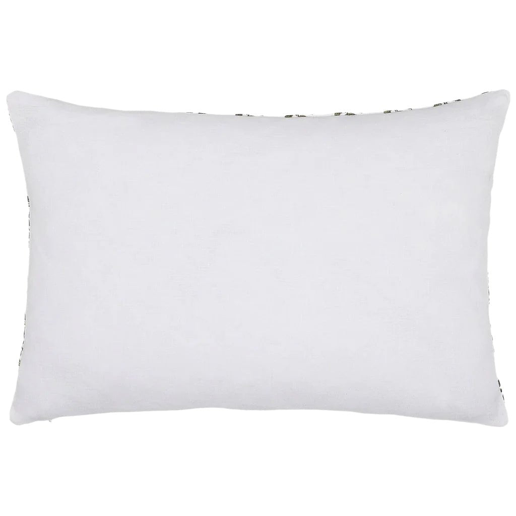 Jivan Sage Lumbar Pillow by John Robshaw