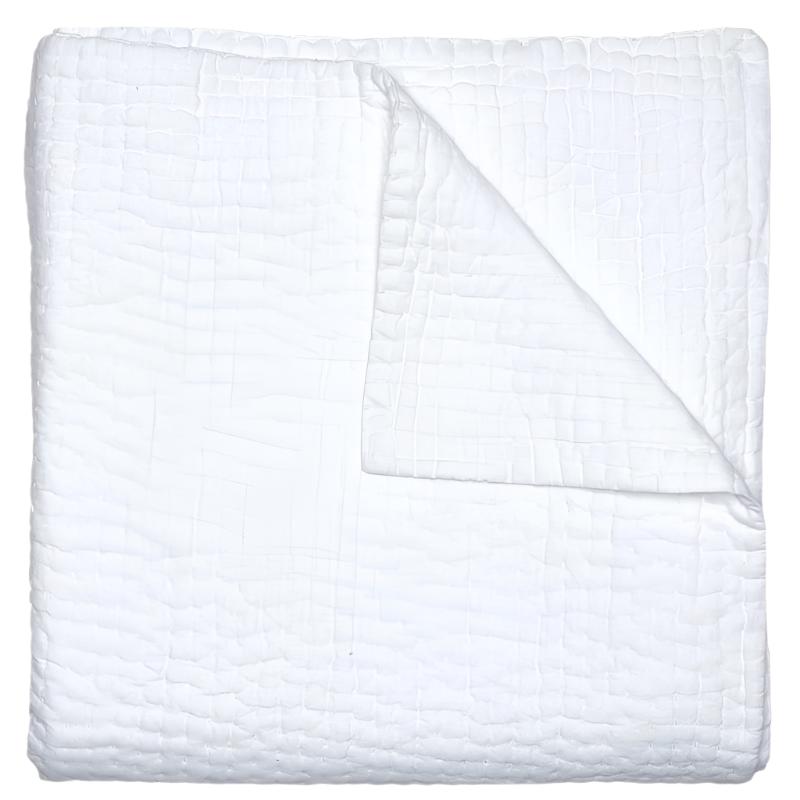 Vivada White Coverlets by John Robshaw