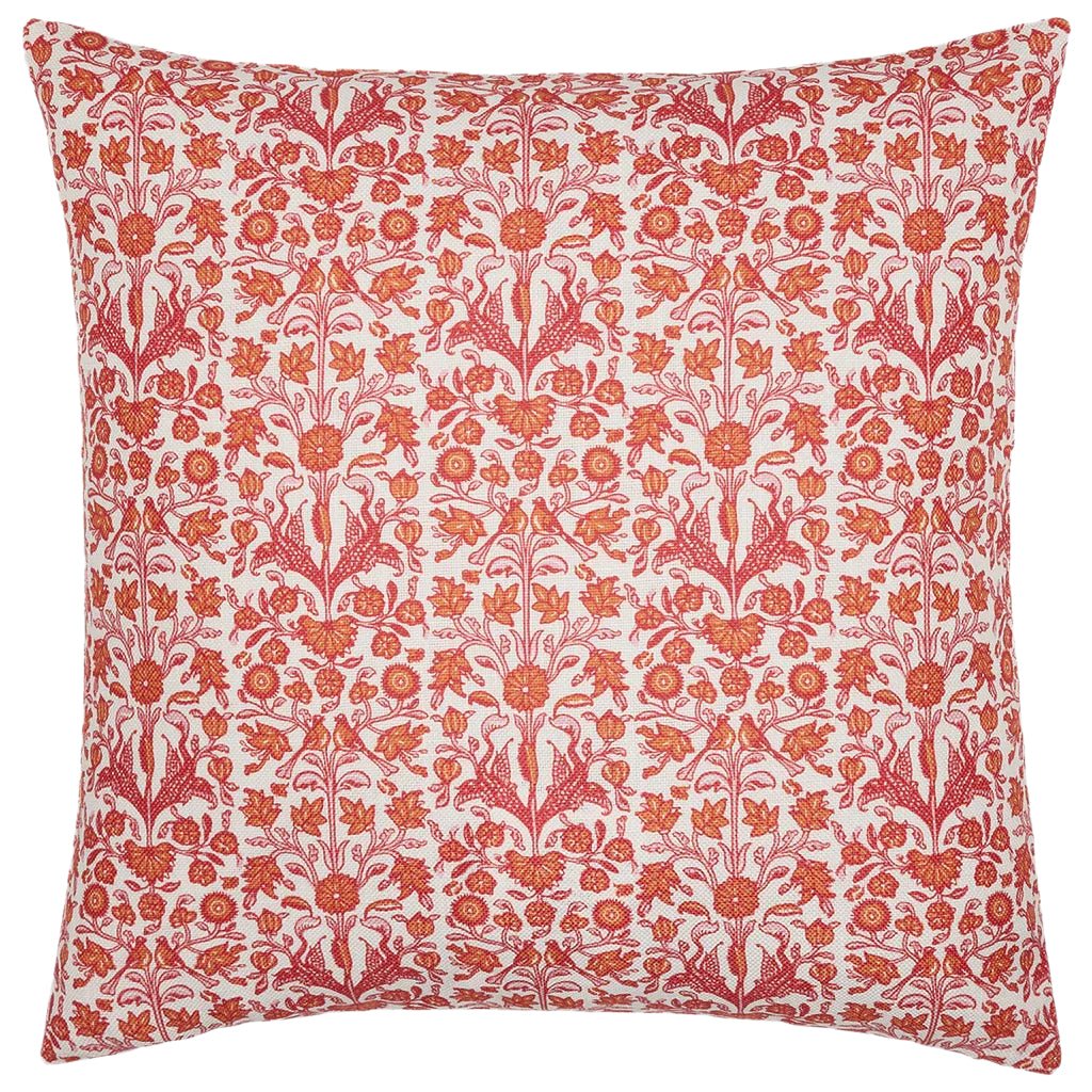 Zuber Azalea Outdoor Pillow by John Robshaw