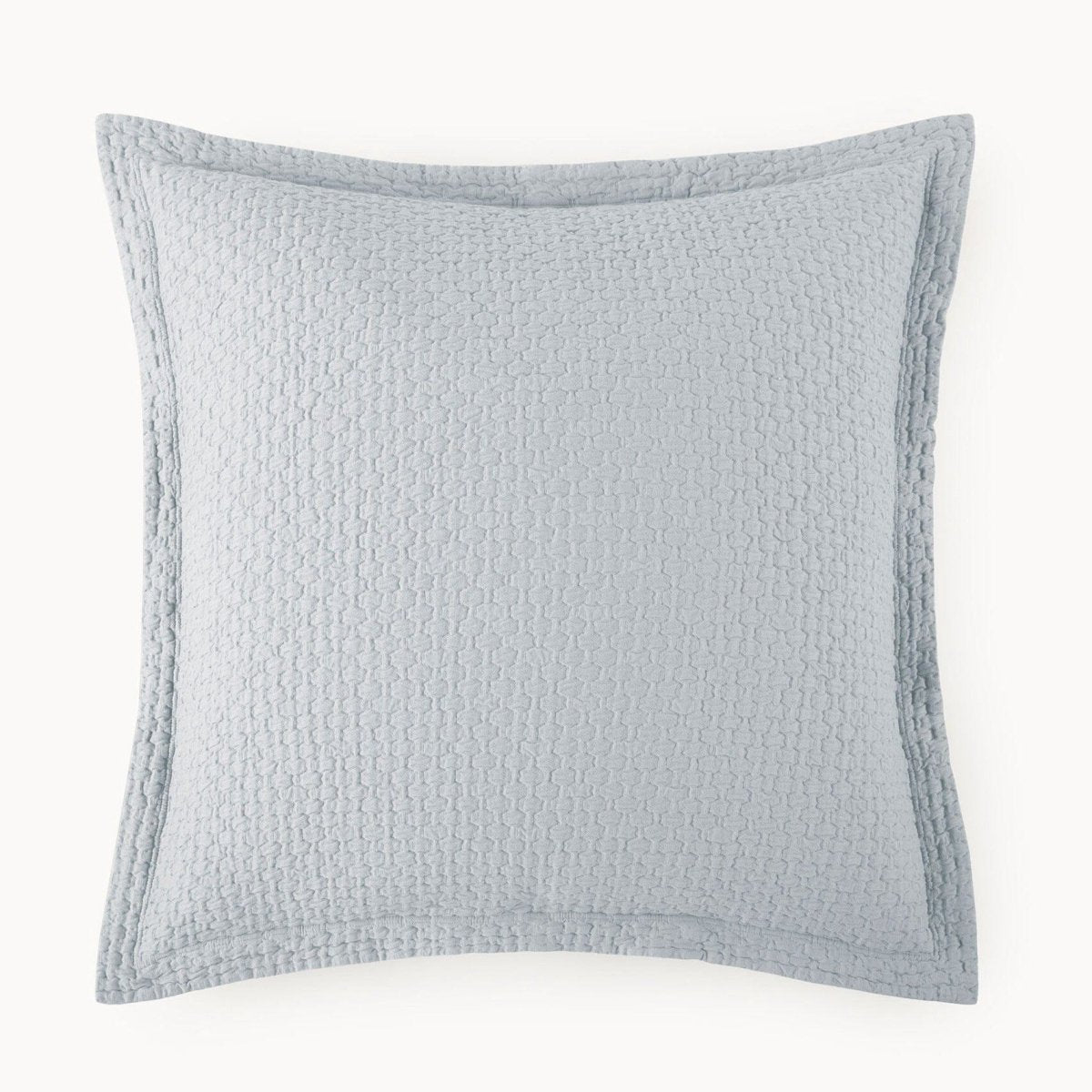 Juliet Barely Blue Matelassé Coverlets by Peacock Alley