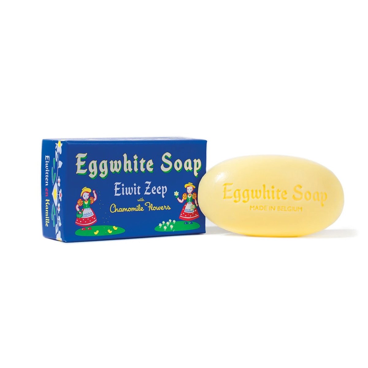 Eggwhite And Chamomile Facial Mask Bar Soap Eiwit Zeep