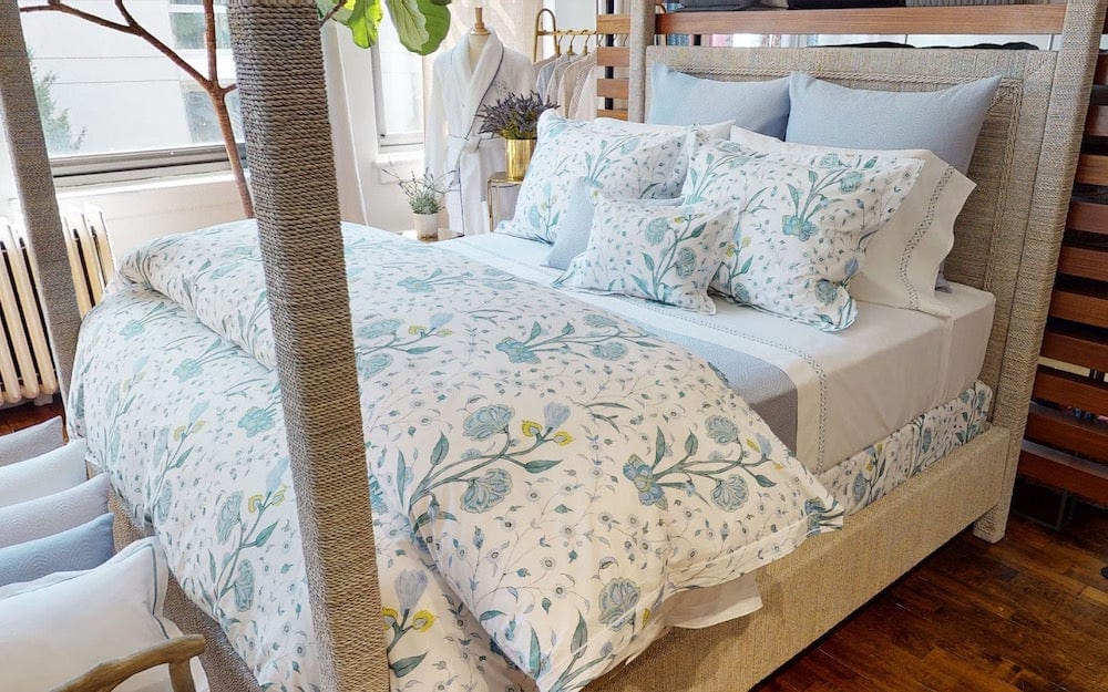 Khilana Blue Bedding by Matouk | Schumacher