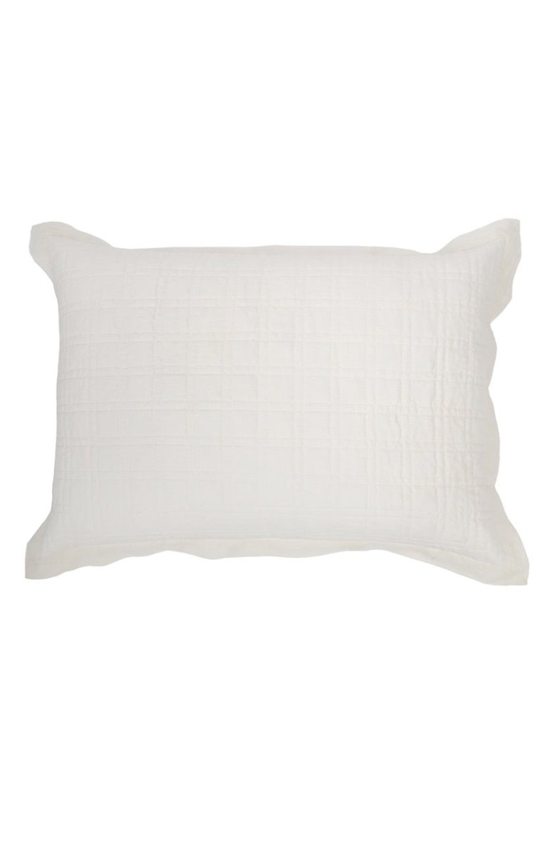 Owen Cream Quilted Coverlets by Pom Pom at Home