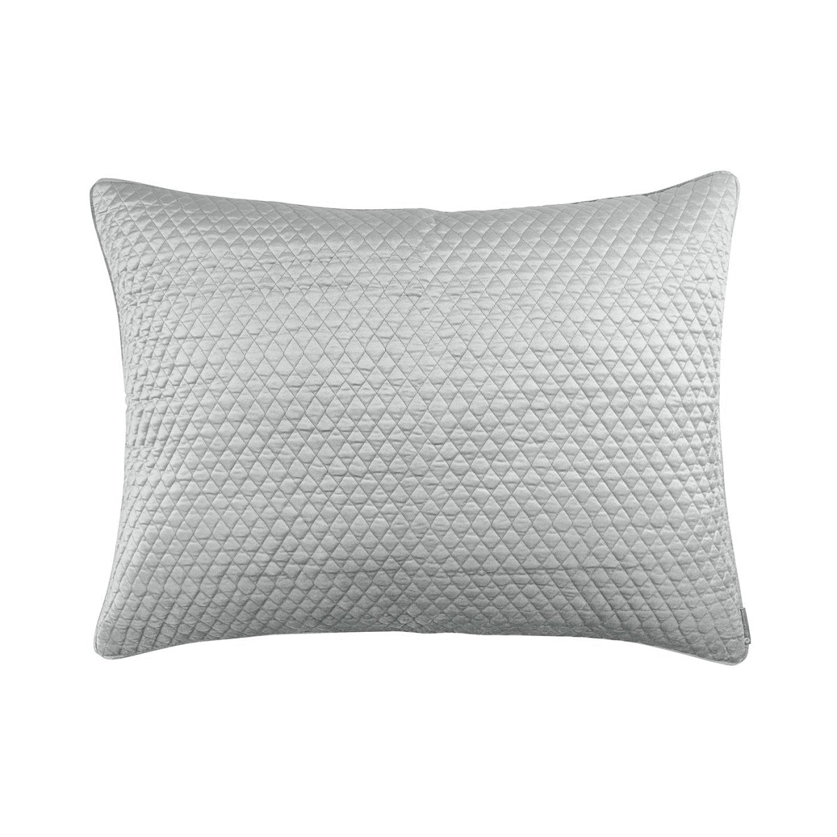 Valentina Aquamarine Quilted Luxe Euro Pillow by Lili Alessandra