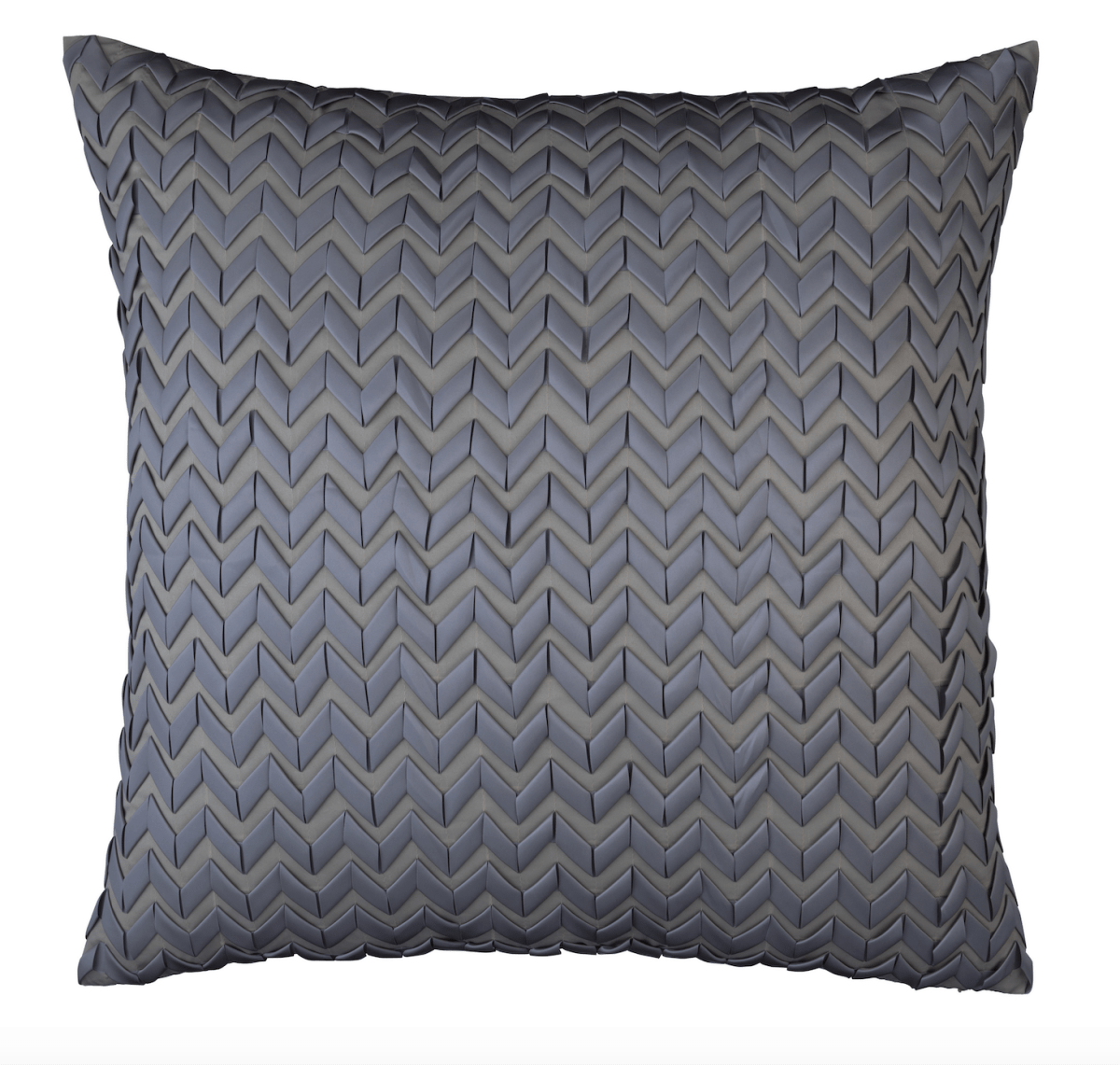 Ultra Pewter Large Euro Pillow by Lili Alessandra