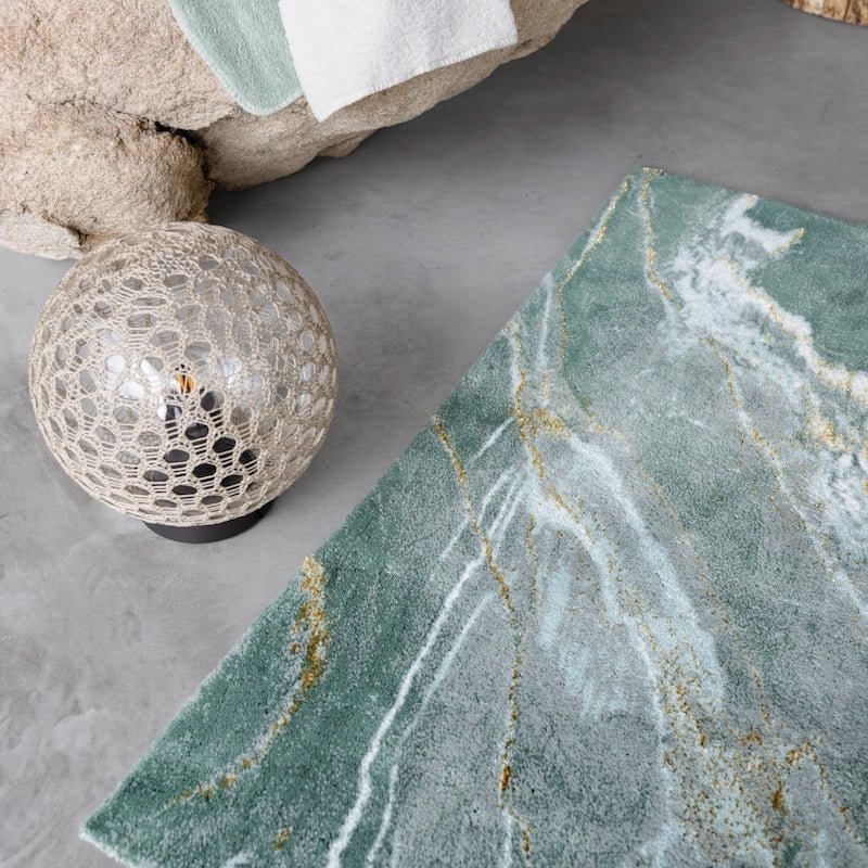 Lipari Evergreen 280 Bath Rug by Abyss