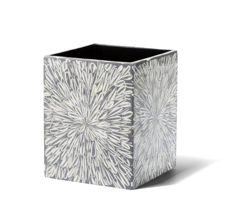 Gray Almendro Wastebin