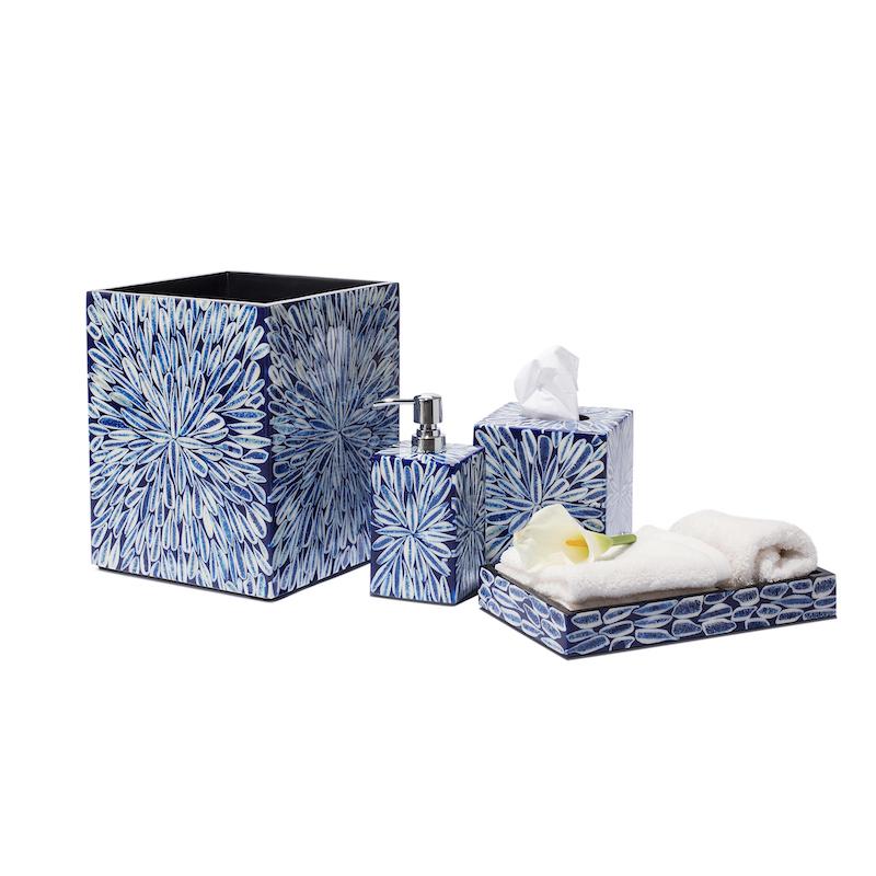 Blue Almendro Bath Accessories