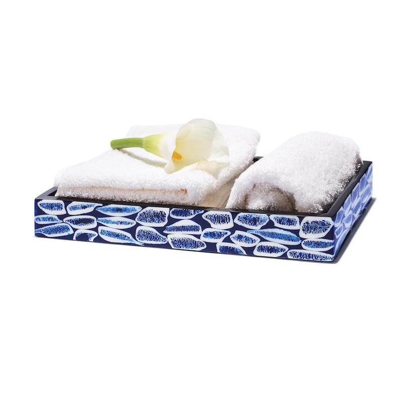 Blue Almendro Bath Accessories