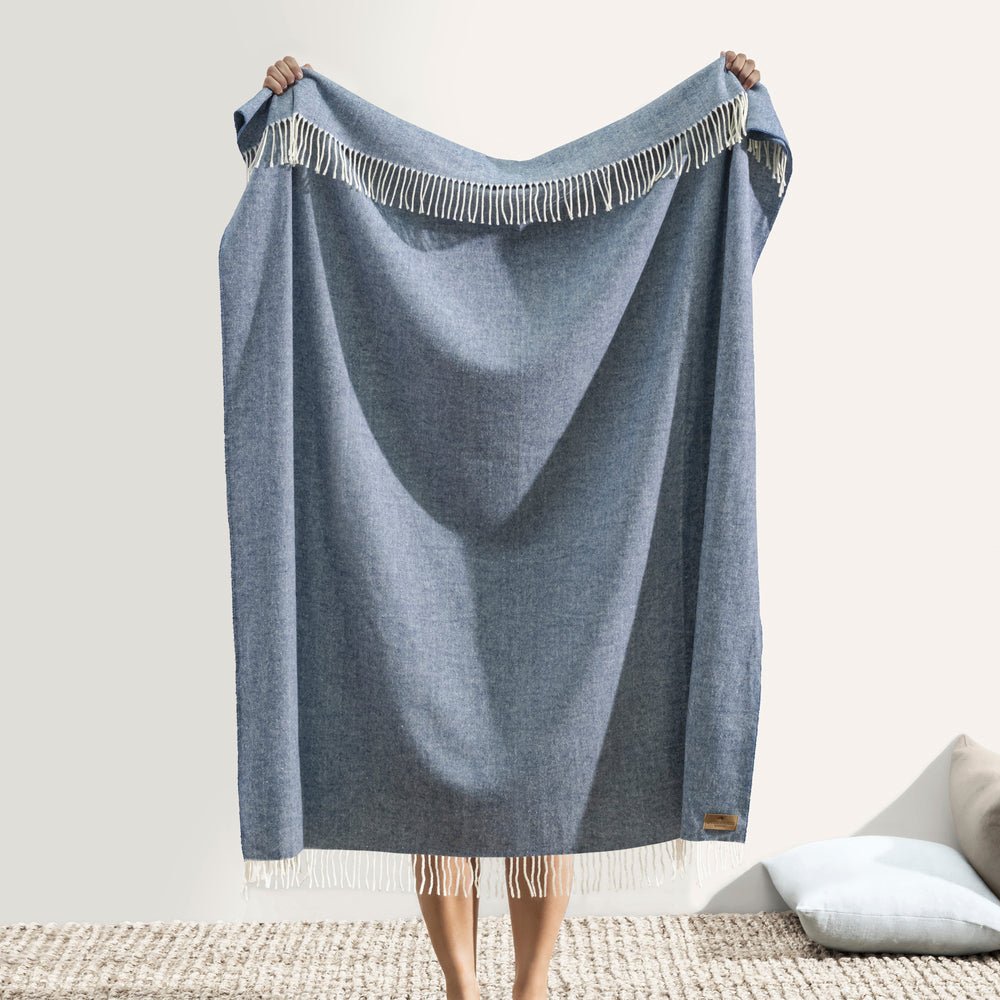 Italian Herringbone Harbor Throw by Lands Downunder