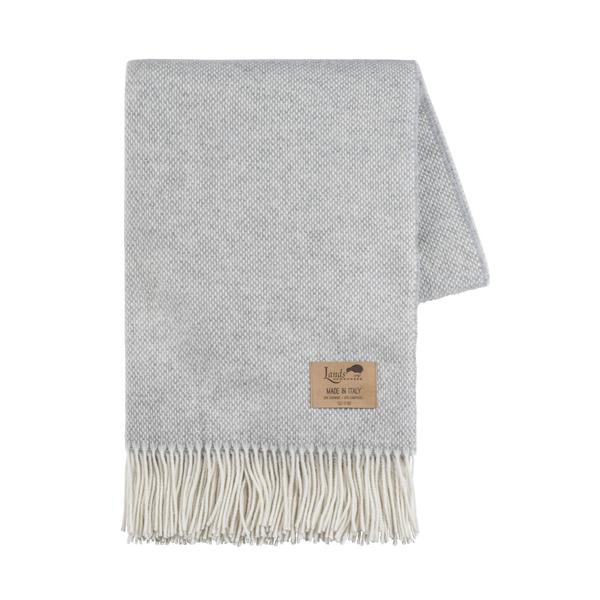 Light Gray Juno Cashmere Throw