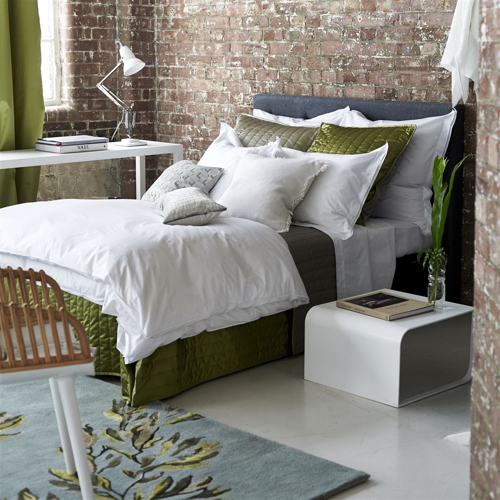 Astor Bianco Bedding by Designers Guild