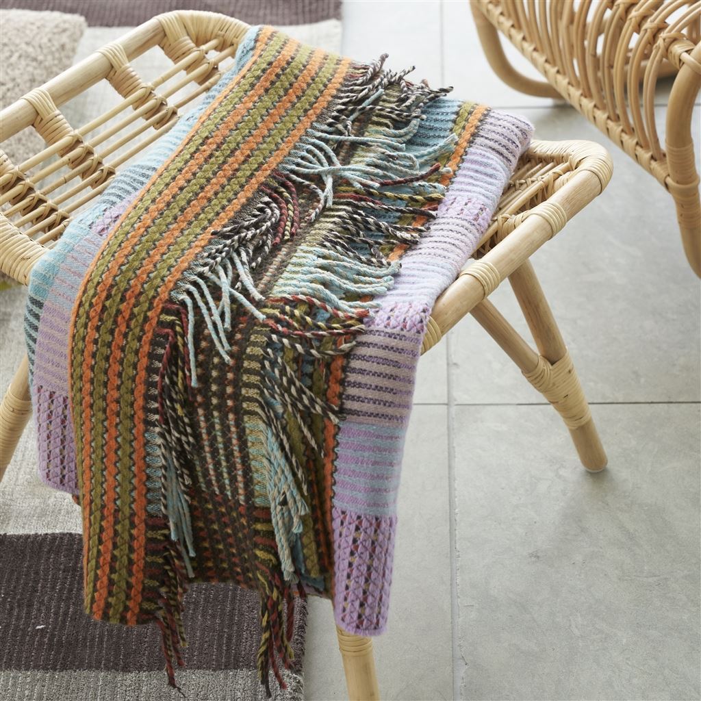 Tasara Heather Woven Throw by Designers Guild