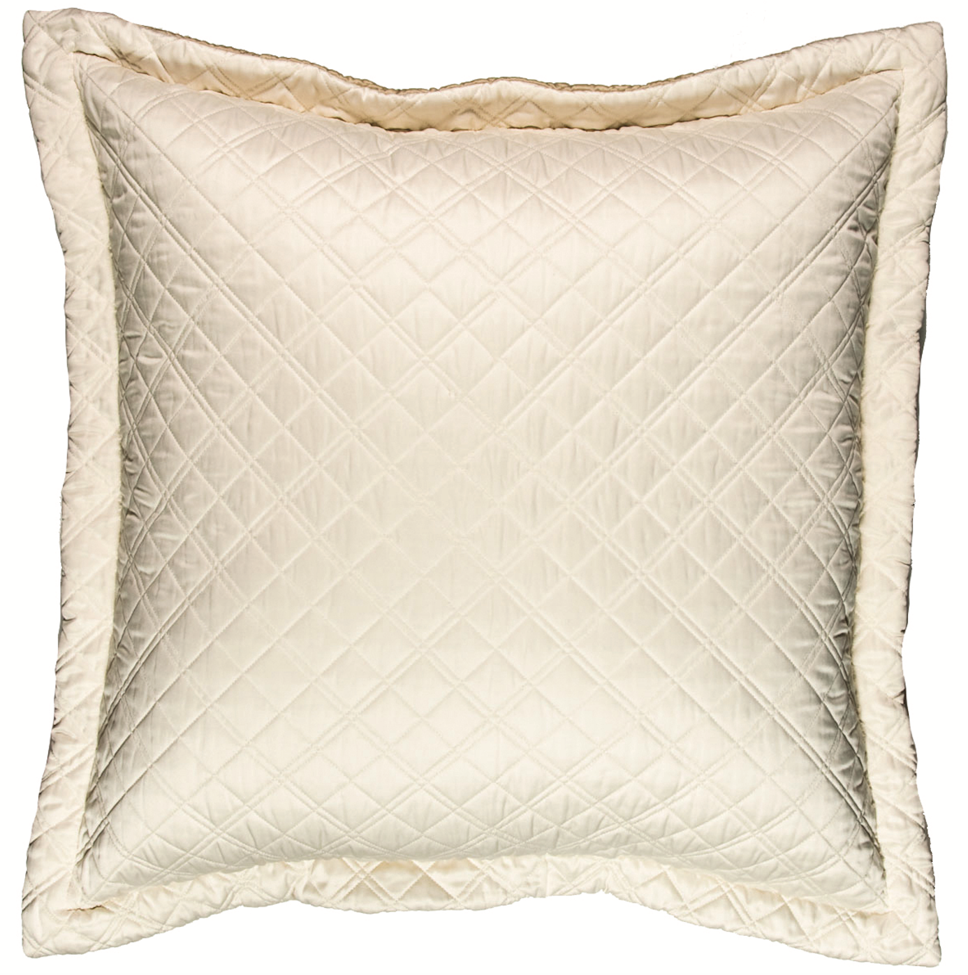 Silk & Sensibility Ivory and Ecru Quilted Coverlet Set