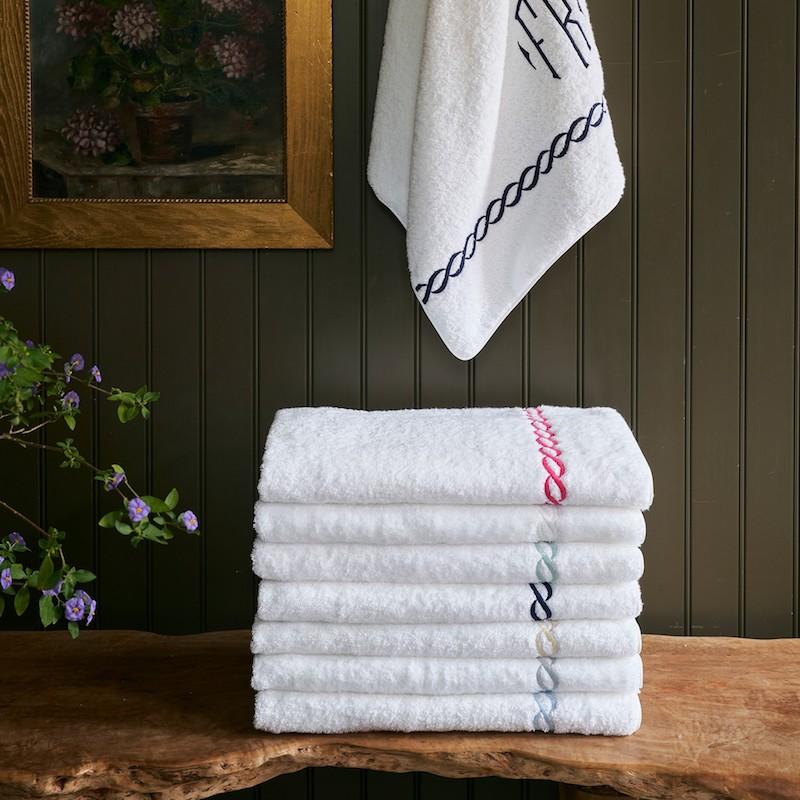 Classic Chain Towel Collection by Matouk