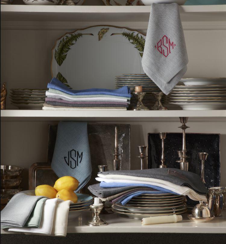 Chamant Round Tablecloths Matouk