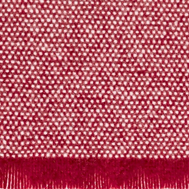 Agnes Carnelian Throw Blanket by Matouk