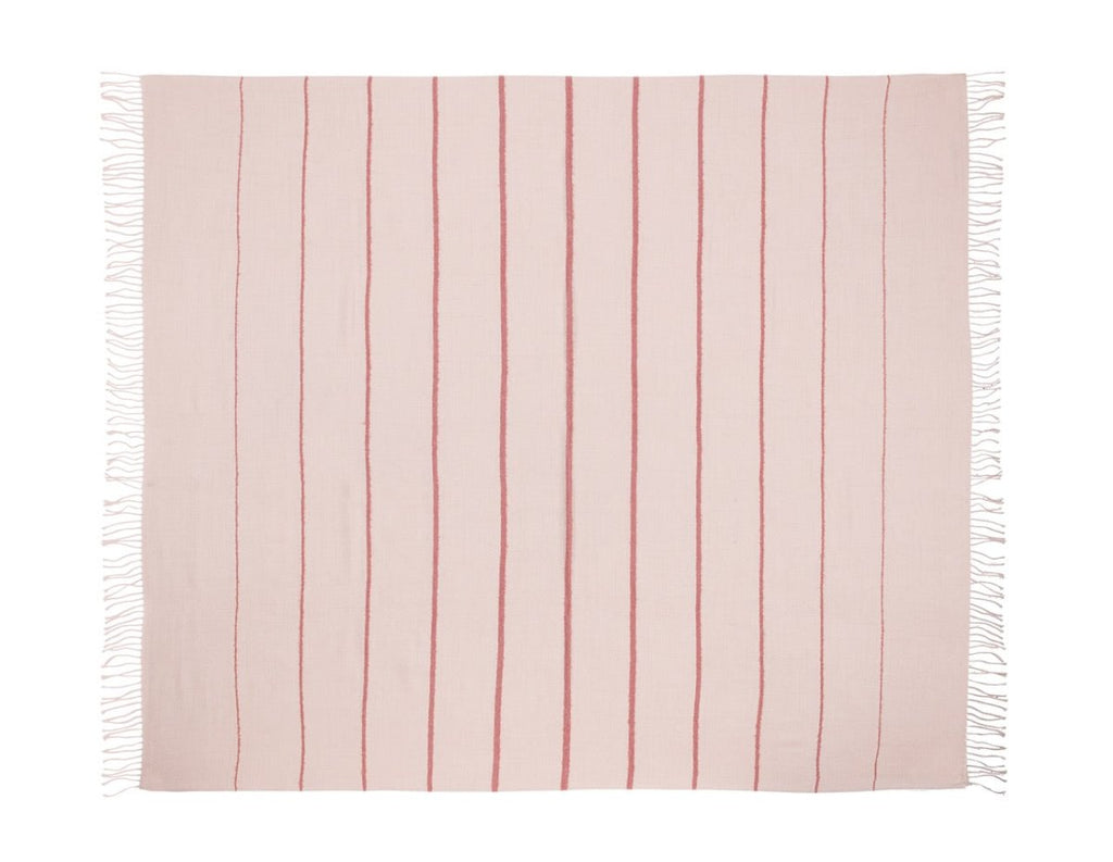 Amelia Stripe Slipper Throw by Matouk